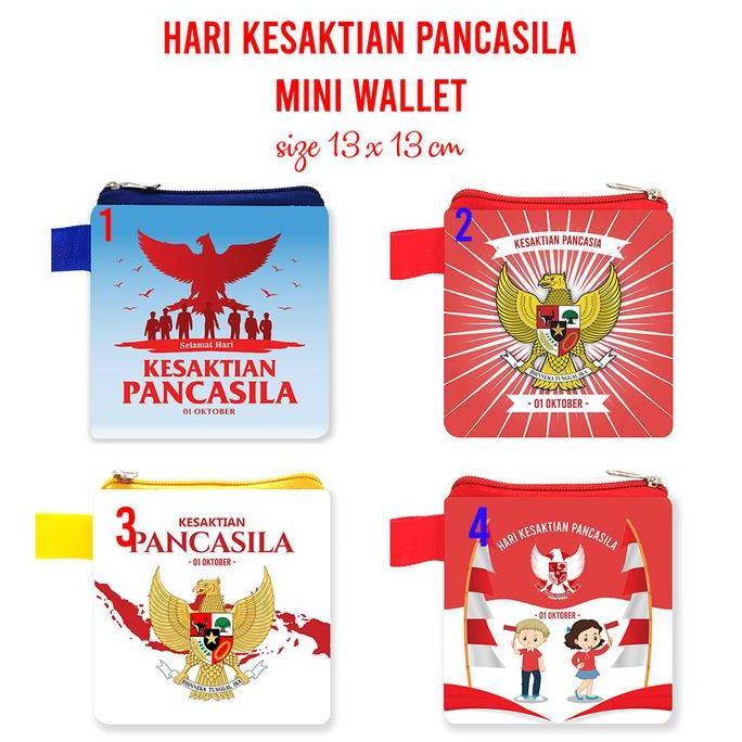 :=:=:=:=] PGE Dompet Koin Kesaktian Pancasila Souvenir Hari Kesaktian Pancasila