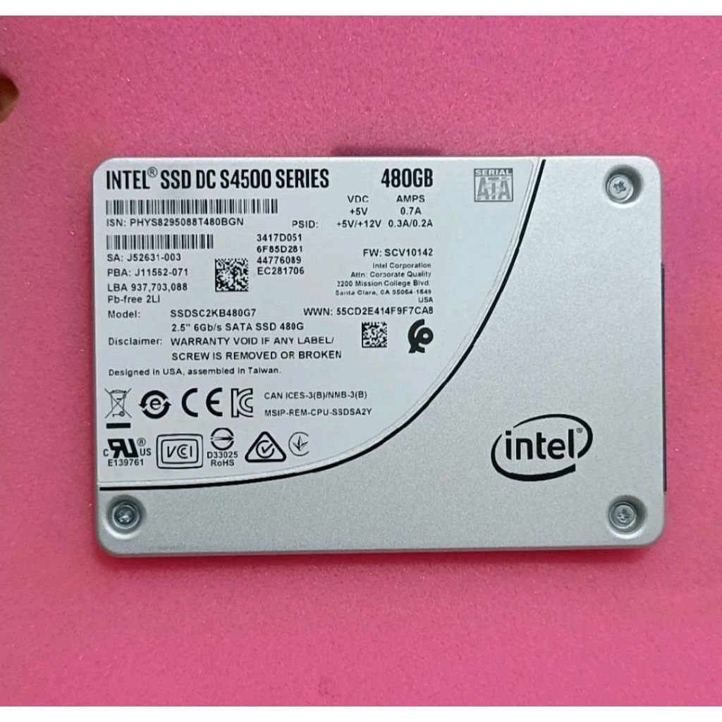 Intel SSD DC S4500 Series 480GB - 98%