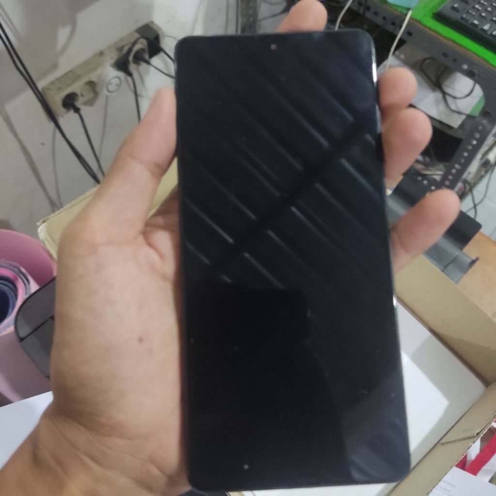 LCD Touchscreen Frame Redmi Note 12 Pro 5G Original Copotan 100% Normal Bergaransi