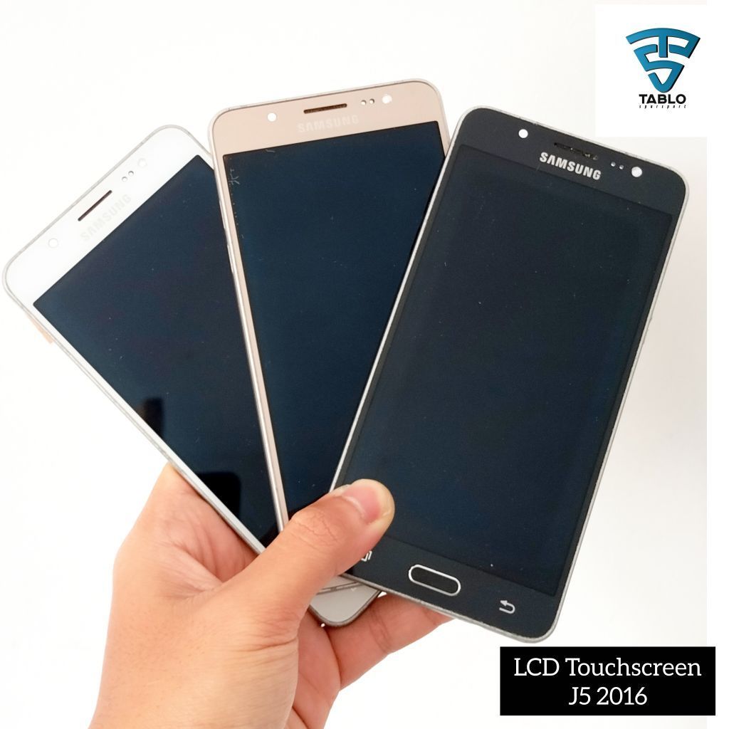 LCD tc touchscreen frame Samsung J5 2016 j510 Amoled original Copotan hp