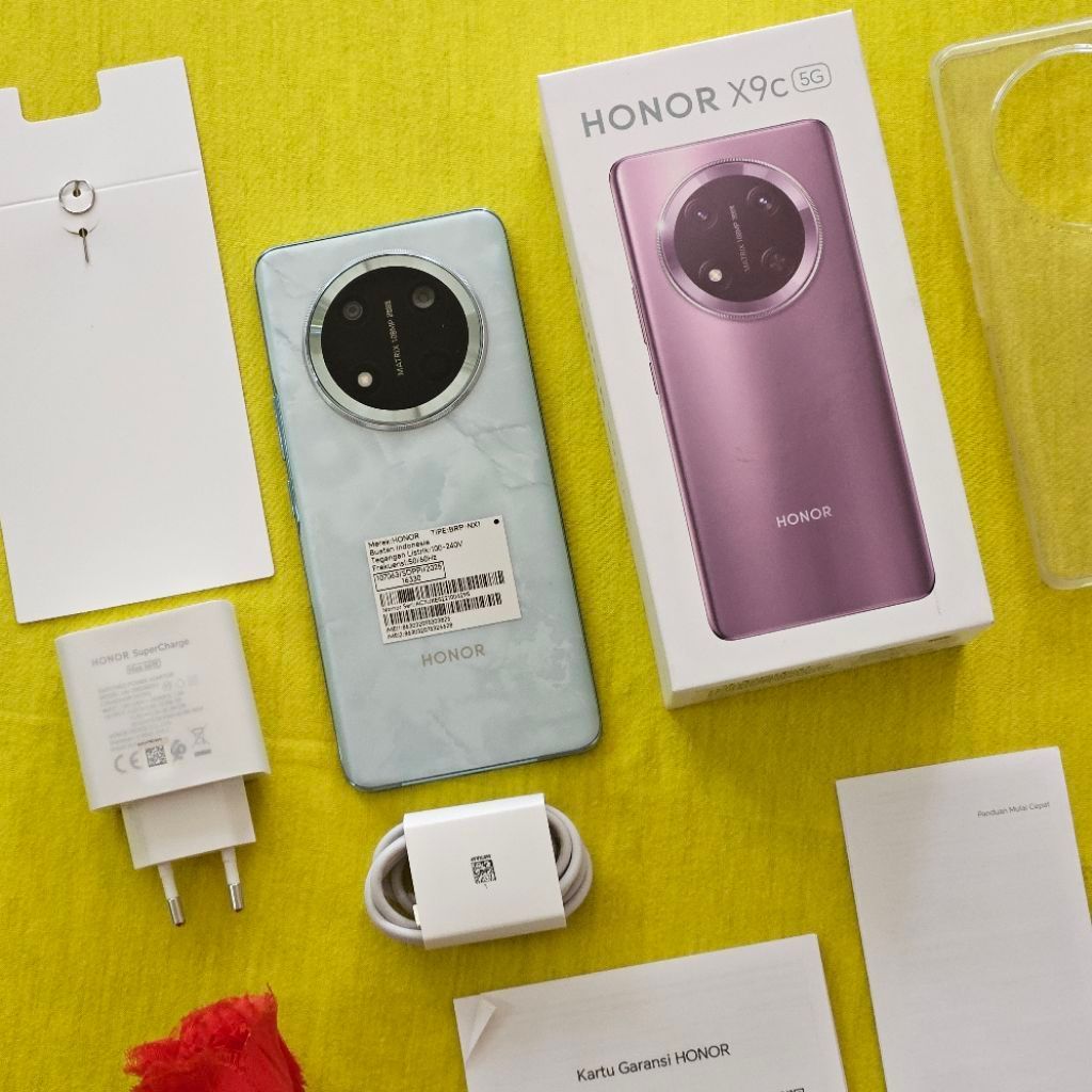 HONOR X9C 5G 12/256GB - Second - GARANSI RESMI INDONESIA