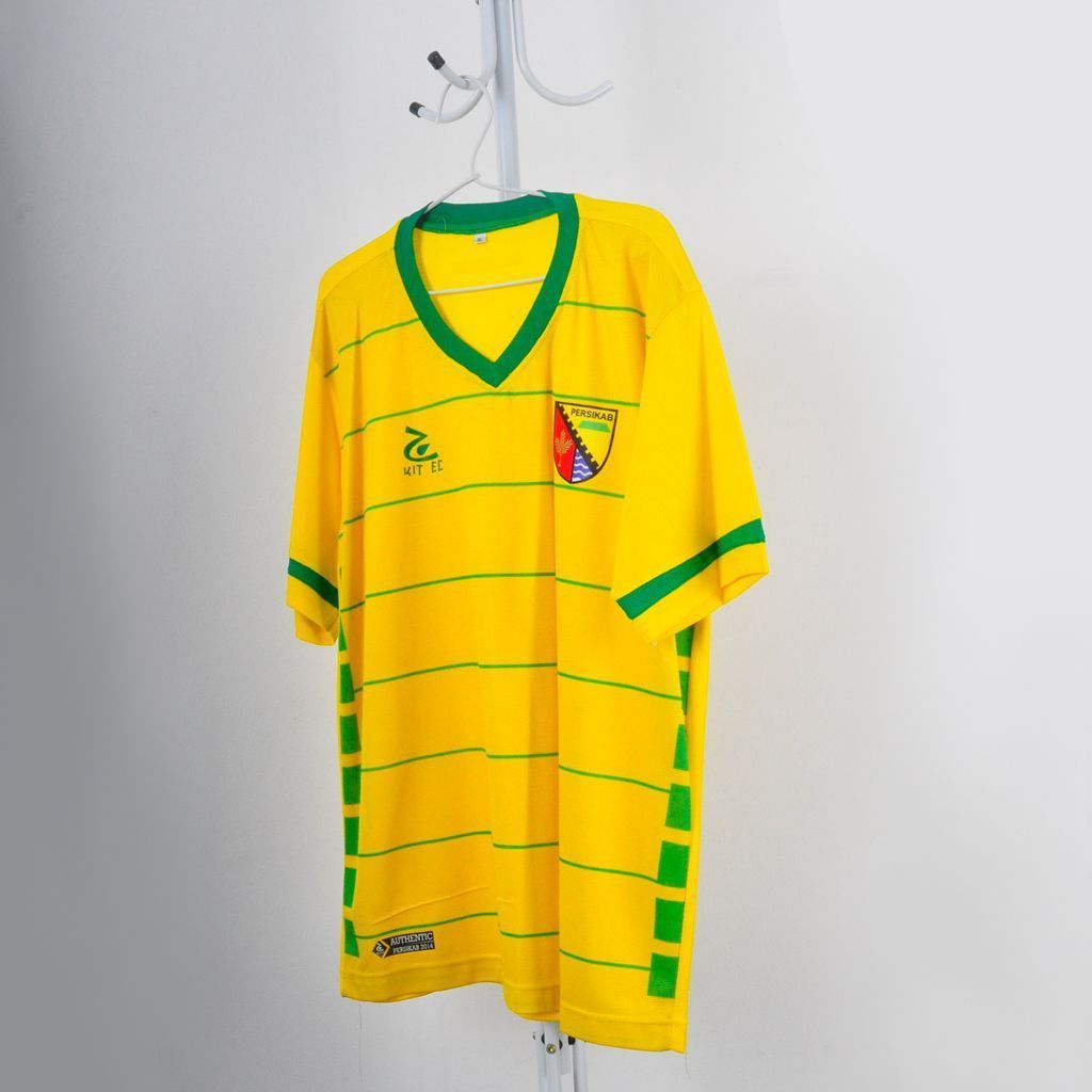 Jersey Persikab Kab.Bandung Warna Yellow-Lengan Pendek SizeXL