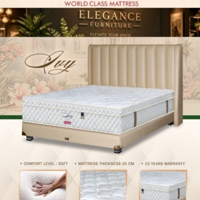 Springbed HELUX Ivy Fullset PEKANBARU saja