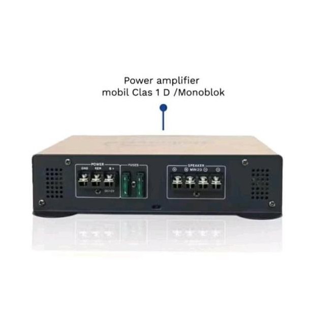 Power Monoblock HOLLYWOOD AUDIO HW-101.1D Class D 12 Volt Amplifier Subwofer Subwoofer 1 Channel Mon