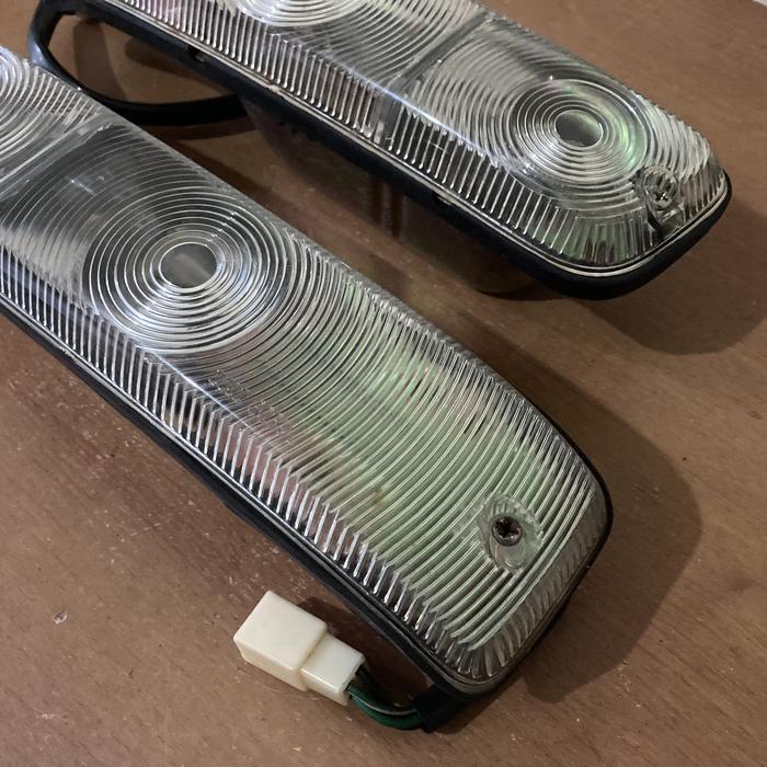 Lamp Assy Front Turn Signal Lampu Sein Sen Reting Riting Fender Samping Depan Set Hijet S38 Unyil Tu