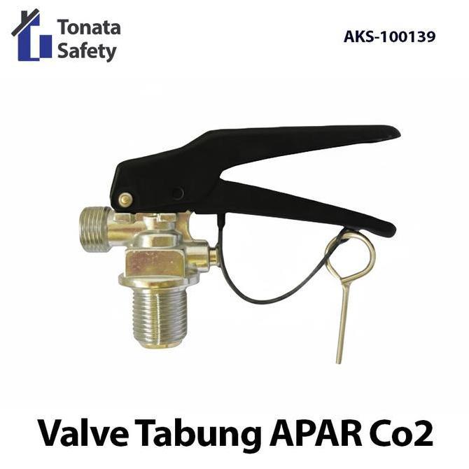 VALVE KATUP APAR KARBONDIOKSIDA 2 KG 3 KG 5 KG UNTUK MERK TONATA / KATUP TABUNG PEMADAM API CO2 / VA