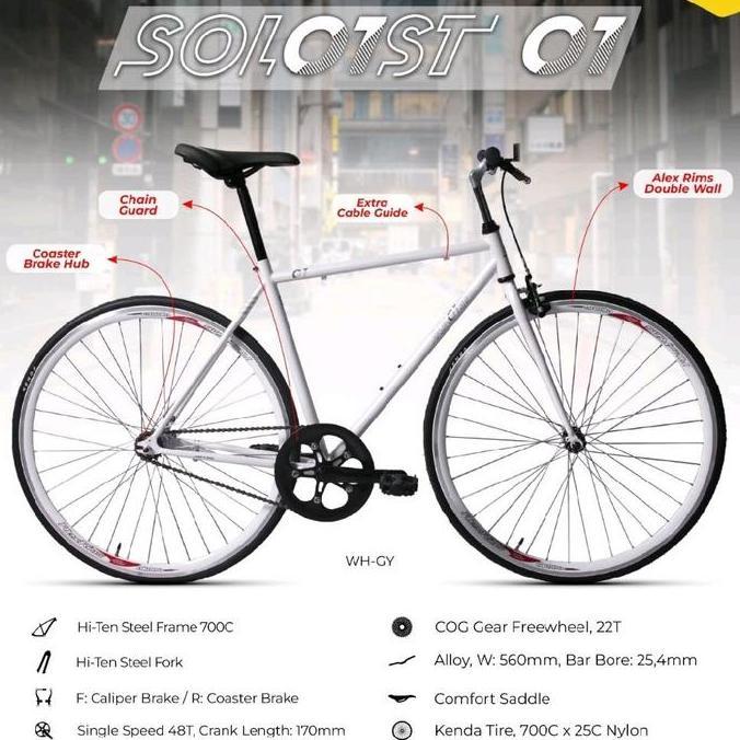 Promo RB road bike united soloist 01 Diskon