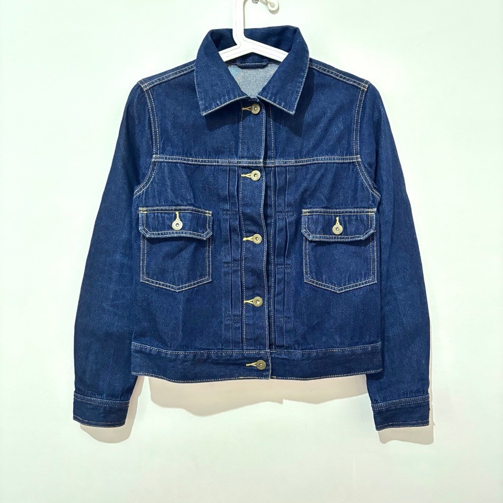 GU Type 2 Blue indigo denim jacket