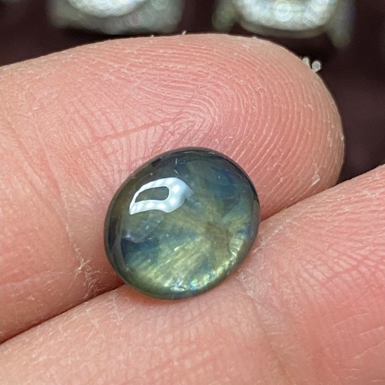 Natural Fancy Sapphire Trapiche 3,87 crt
