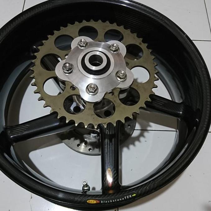 velg belakang CARBON BST limbah moge