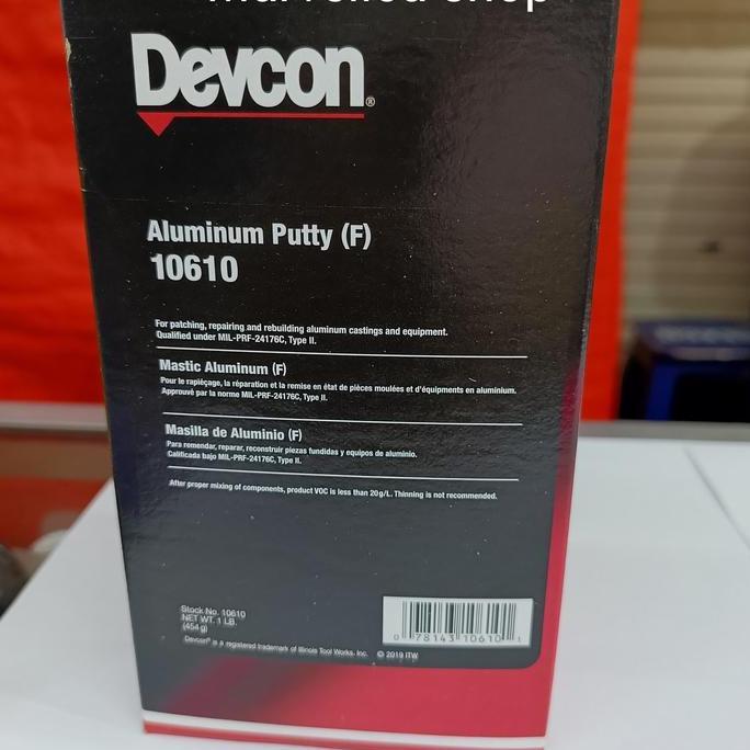 Devcon aluminium PuTTY/devcon f/devcon 10610