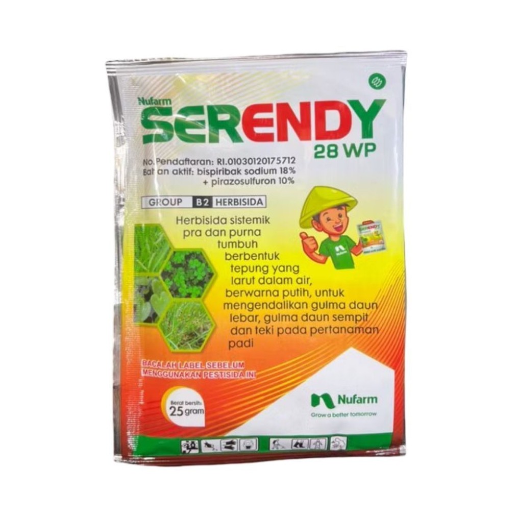 HERBISIDA SERENDY 28WP 25 gram - Herbisida selektif padi merek SERENDY