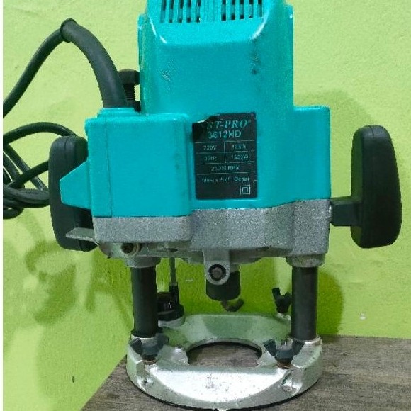 Second profil shock/router NRT PRO type 3612HD normal siap pakai kerja