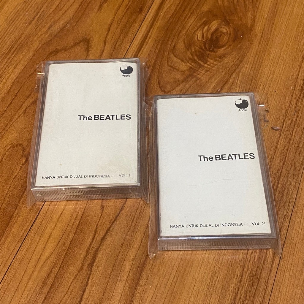 kaset the beatles ( double kaset ) - white album 1 & 2