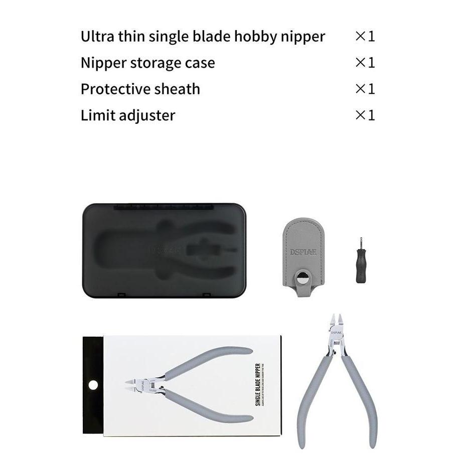 gundam DSPIAE Nipper Single Blade Nipper - Tang Nipper DSPIAE Tools Gundam