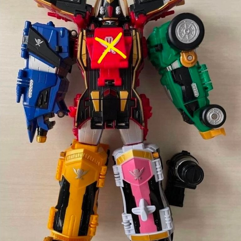 POWER RANGERS Super Megaforce Gokaiger DX GokaiOh with Cannon Japan Version