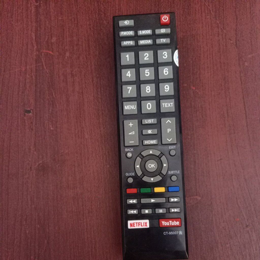 remote tv Toshiba,LED dan smart tv.
