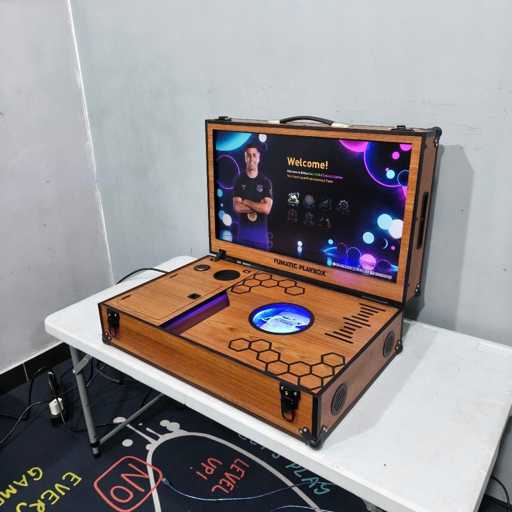 PS Box PlayBox PlayStation PS3/PS4/PS5 layar 27 Inch - Tipe Klasik