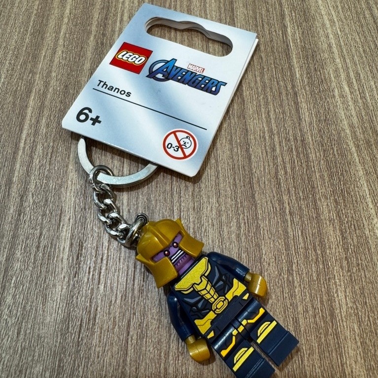 Lego Keychain Thanos Marvel Superhero