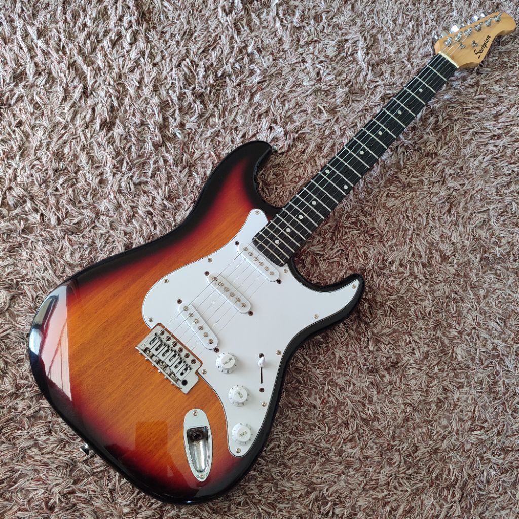 Gitar Scorpion Stratocaster Second Mulus Istimewa