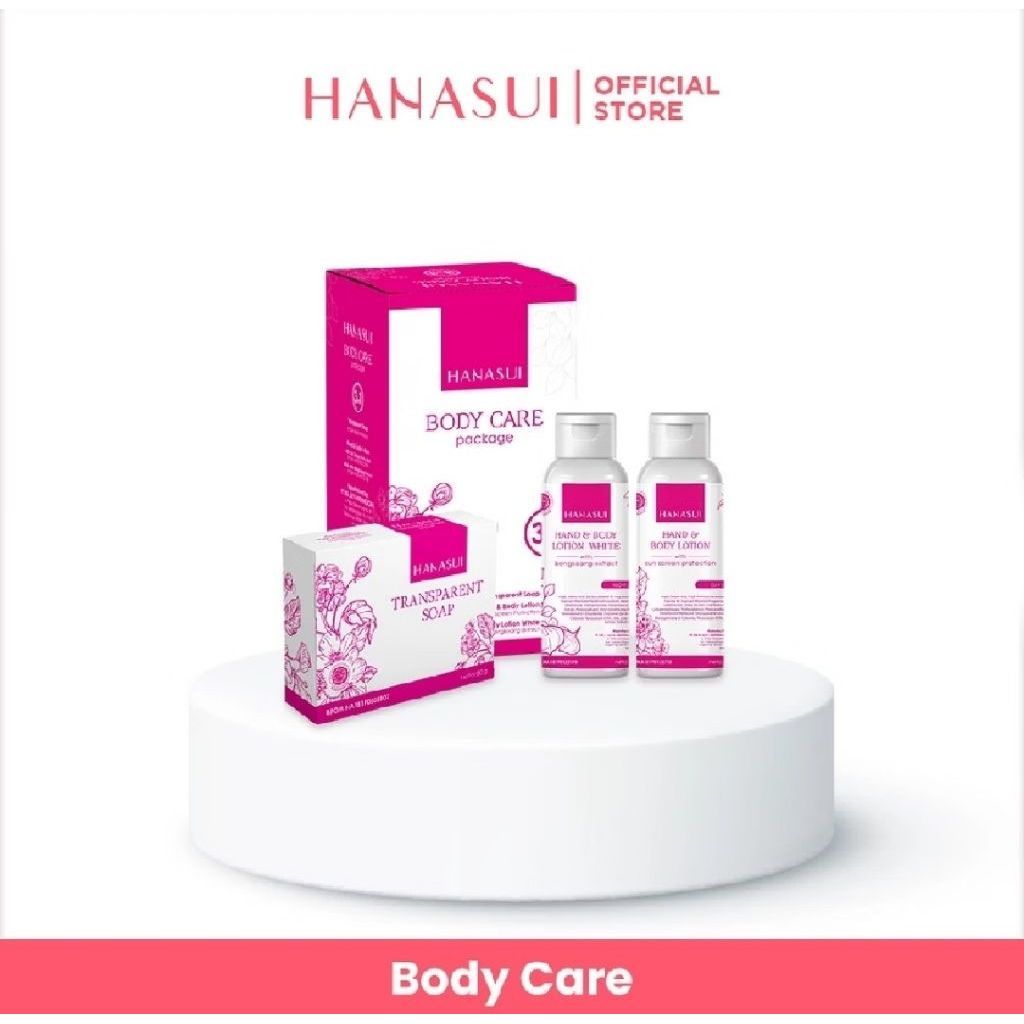 HANASUI Body Cara 3in1 /Paket Lotion Hanasui
