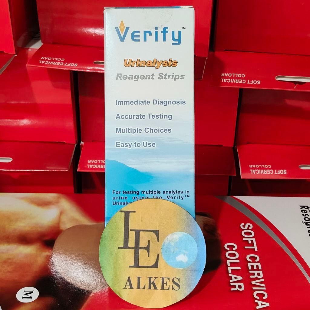 Verify 10p / Verify 3p / Verify Urinalysis Reagent Strip isi 100 Verify 3 Parameter 10 Parameter Uri