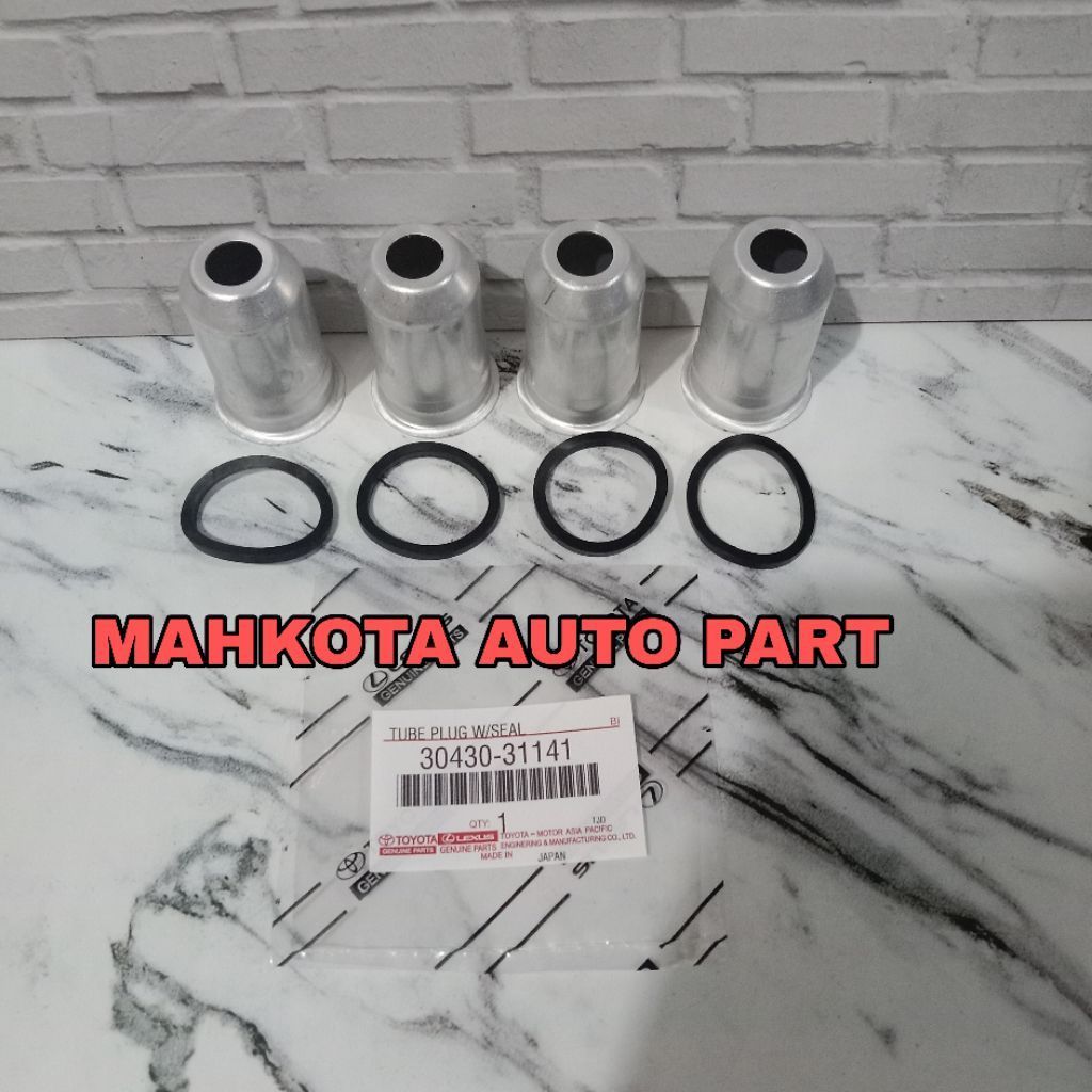 Tabung Busi Mangkok Seal Busi Kijang 5K 7K Kijang Super Kapsul 1Set 4Pcs