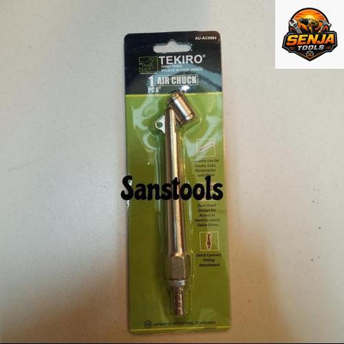 Tekiro AU-AC0984 Air chuck 6" / tire tyre chuck isi isian angin 6 inch