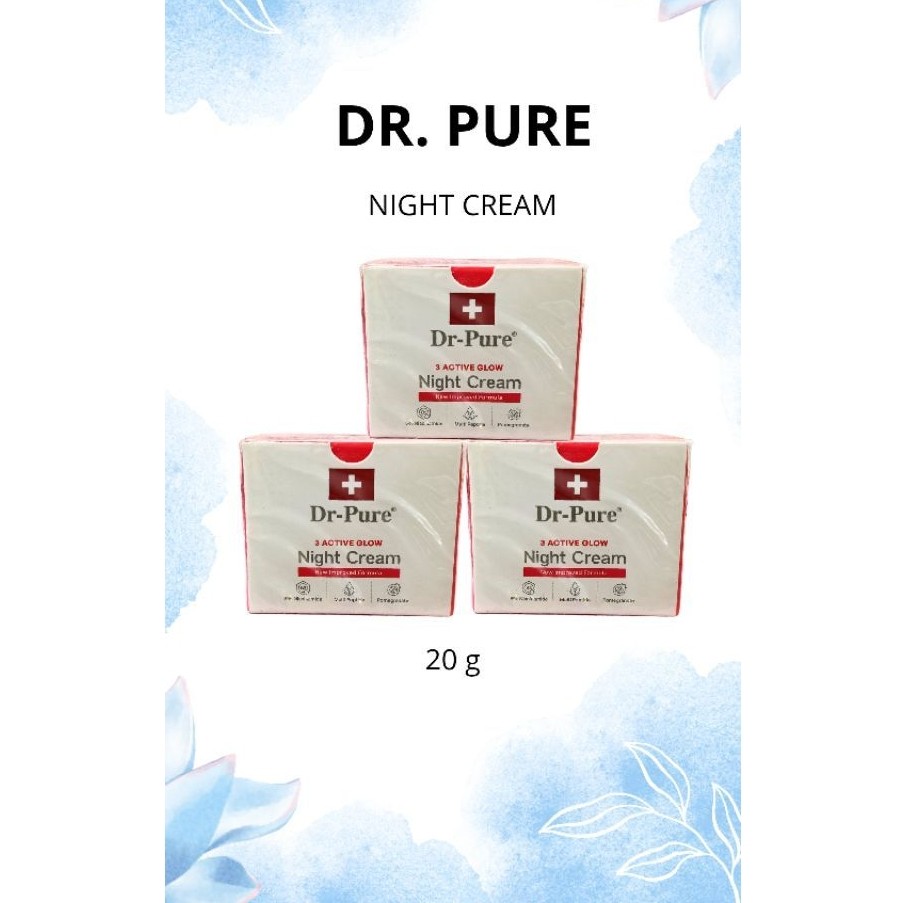 DR PURE ORIGINAL NIGHT CREAM | KRIM MALAM 20g