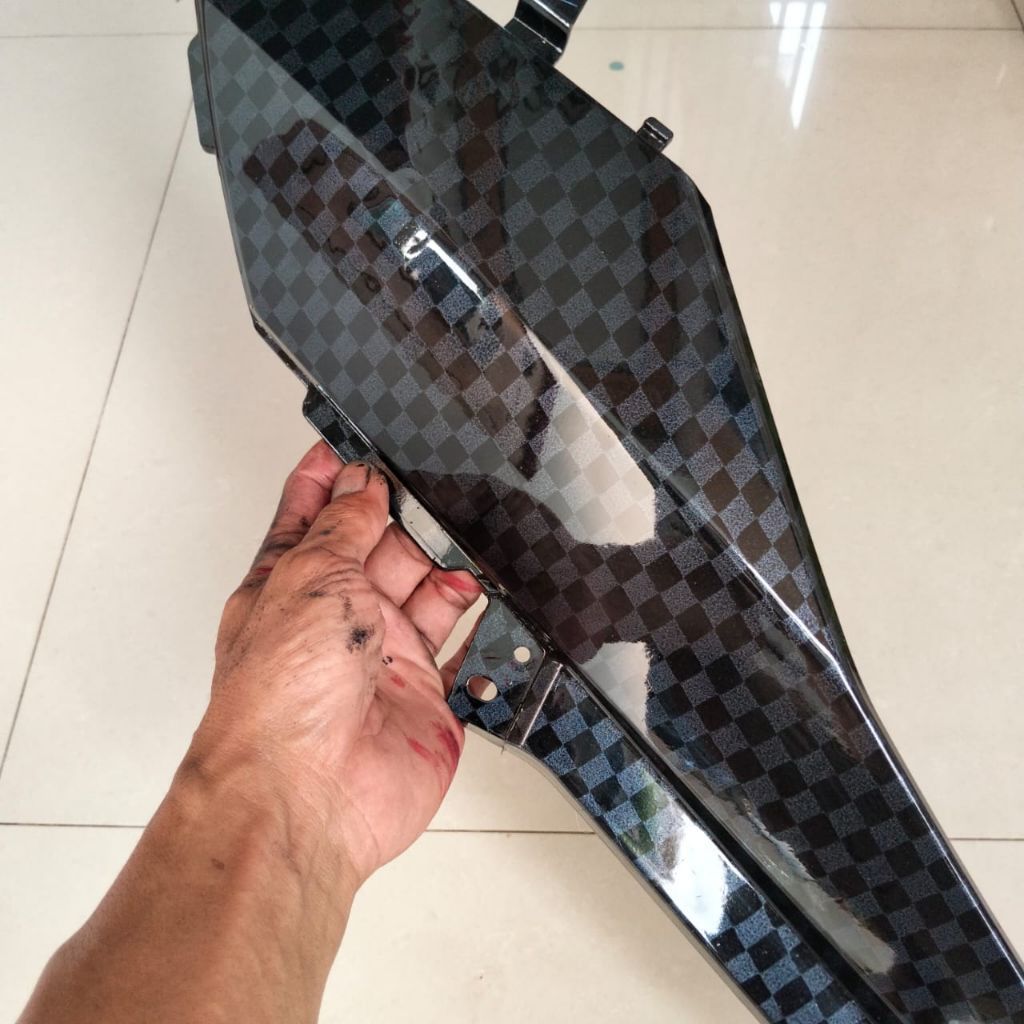 body samping Mio M3 carbon wtp glossy