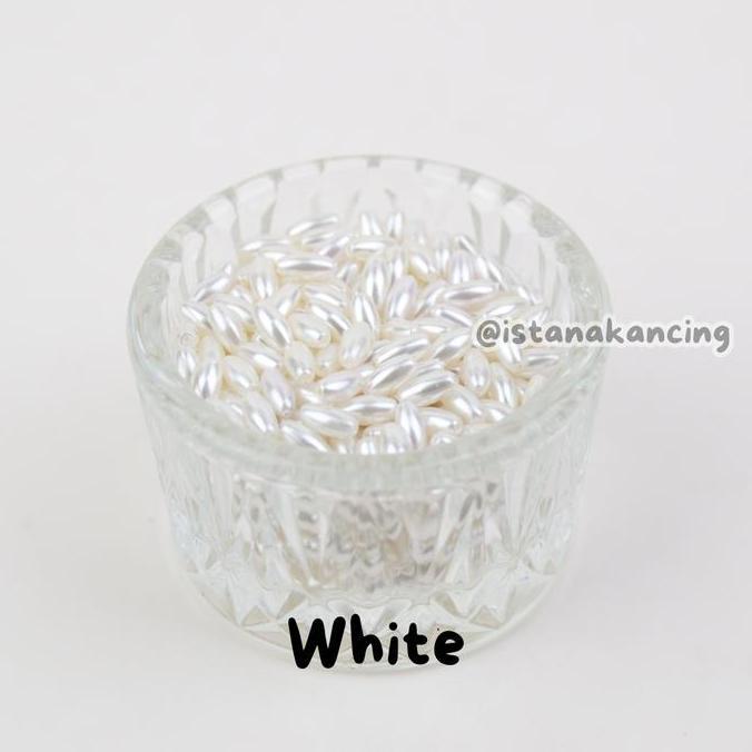 ALIF_PASWORD - MUTIARA JAHIT MGB ORI 100% TERJAMIN MUTIARA TEAR DROP & PADI JEPANG AKSESORIS BRIDAL 