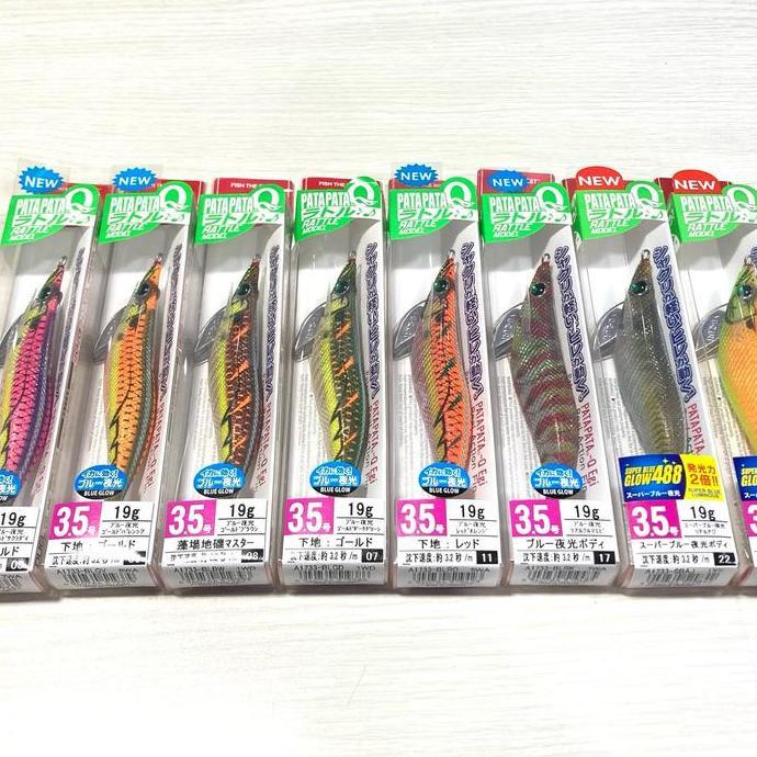 UMPAN LURE EGING YOZURI PATA-PATA RATTLE MODEL SIZE 3.5 19G|UMPAN CUMI YOZURI Original