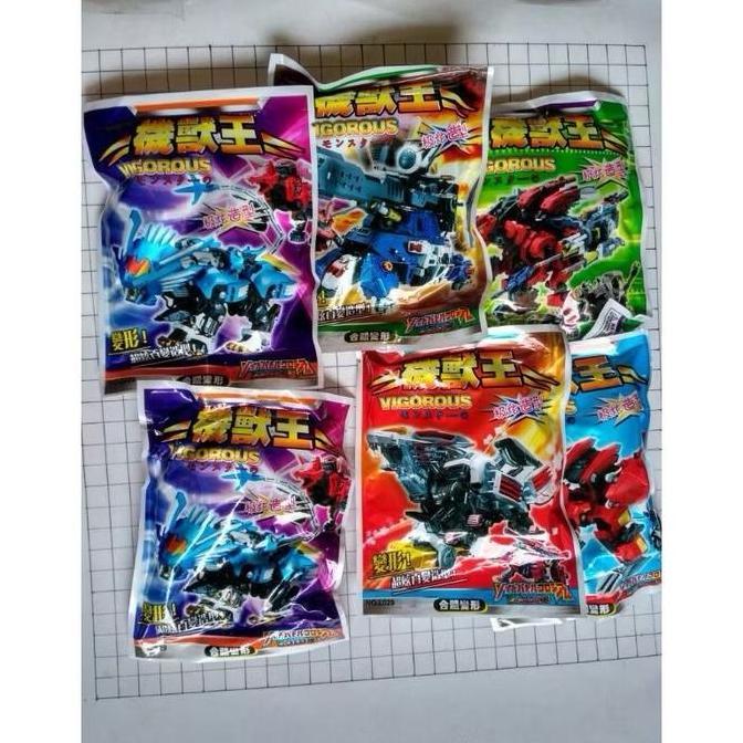 Kids- 20Pcs Bongkar Pasang Robot Kecil