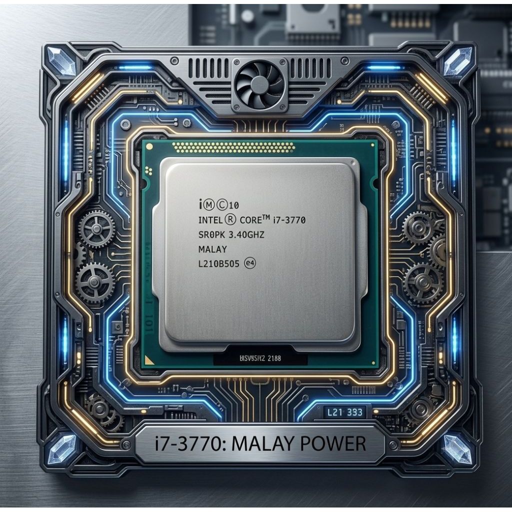 PROCESSOR INTEL CORE I7 3770 + HSF FAN INTEL LGA 1155