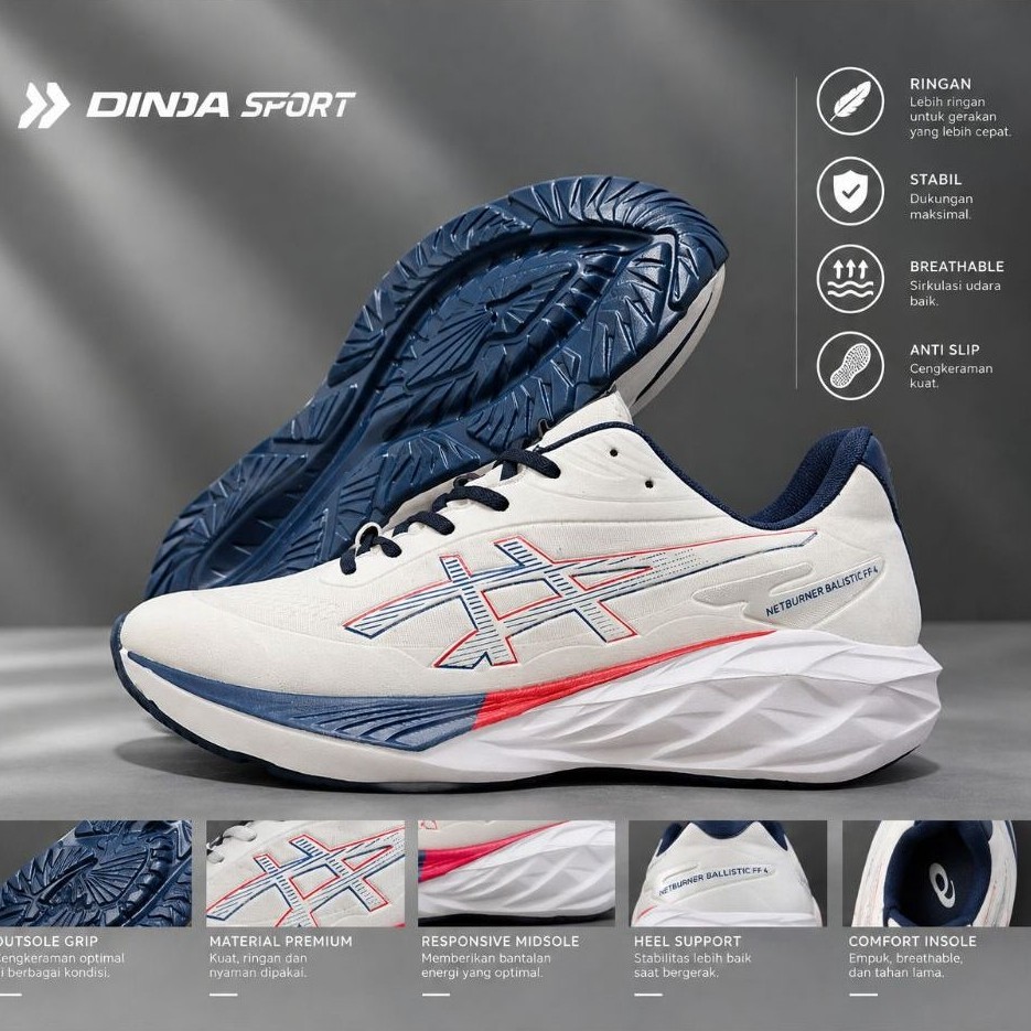 New Sepatu Voli Voly Ukuran Jumbo Size 46 47 48 Ringan Lentur