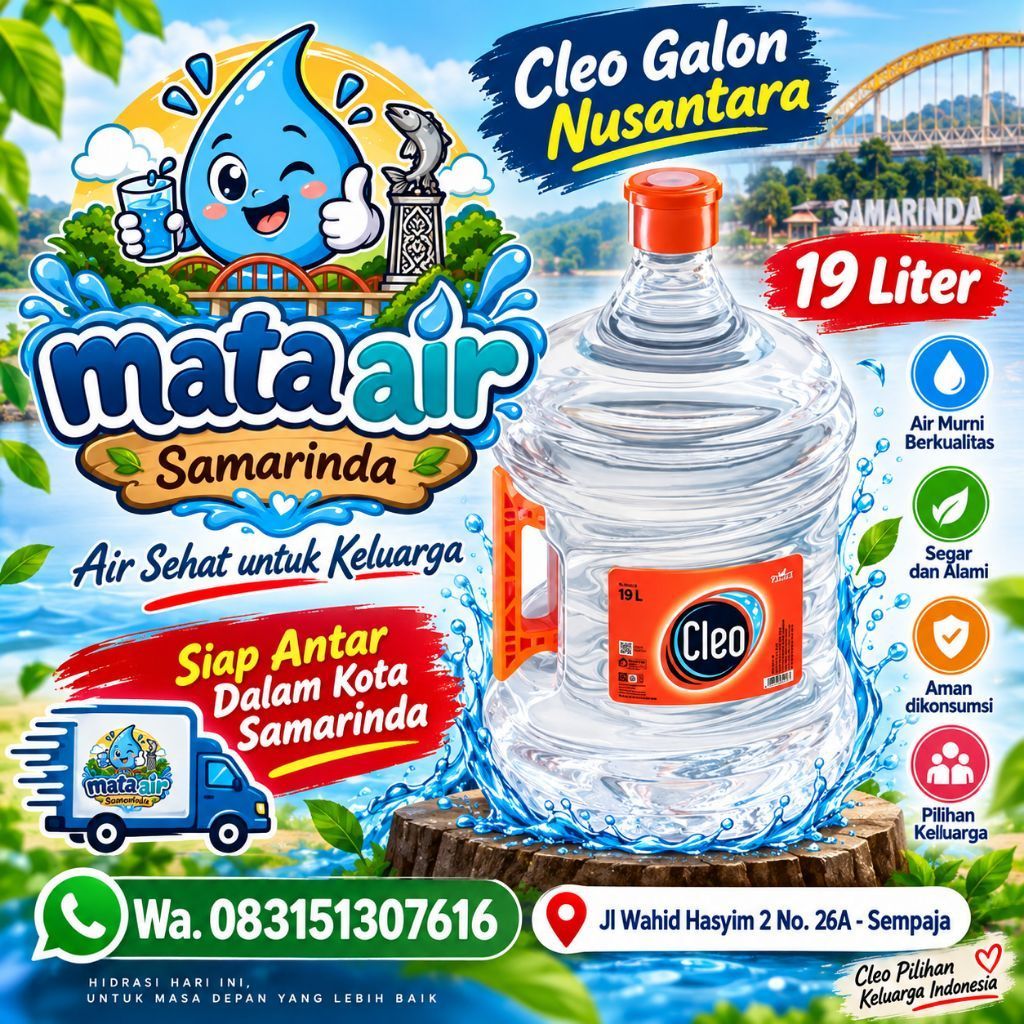 CLEO GALON 19 LITER (AIR + GALON)