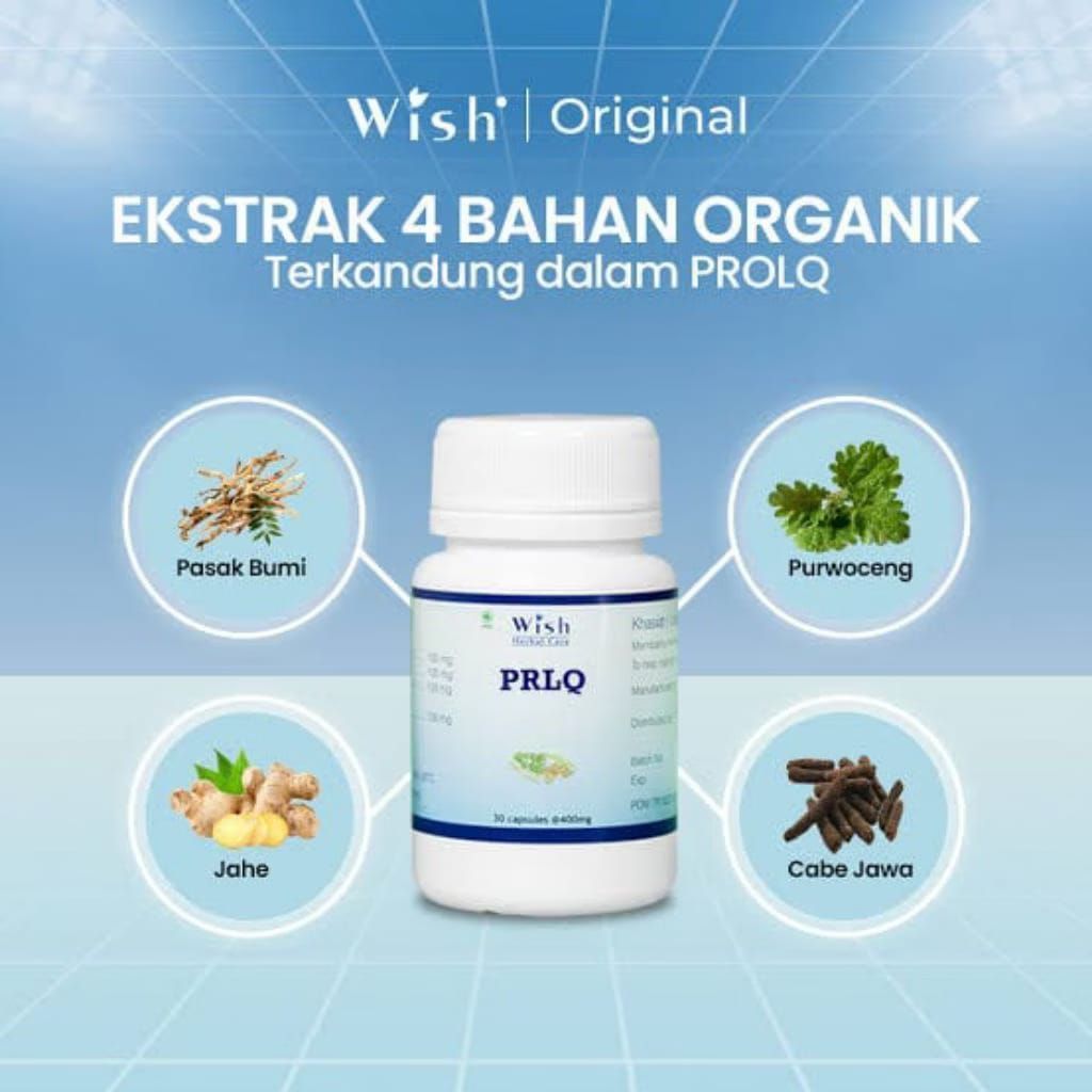 ORIGINAL 100% WISH PROLQ DR BOYKE MULTIVITAMIN 30 KAPSUL