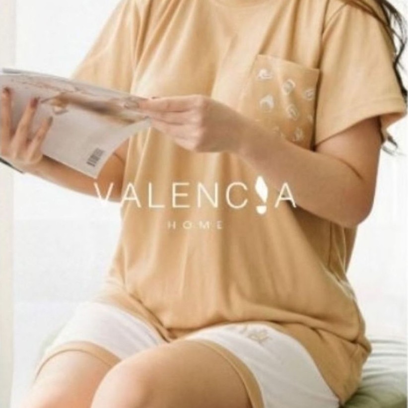 ORI+NEW [BACA DESK] 1set Baju+Celana Valencia By Enrica Anak Dewasa Cewek VBE