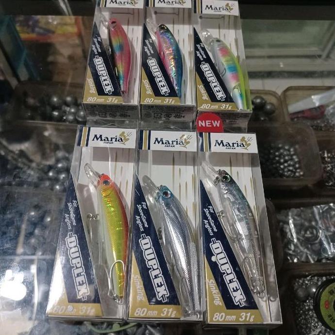 Umpan Lure Maria Duplex 80Mm 31G | Lure | Umpan Pancing | Sinking | Japan