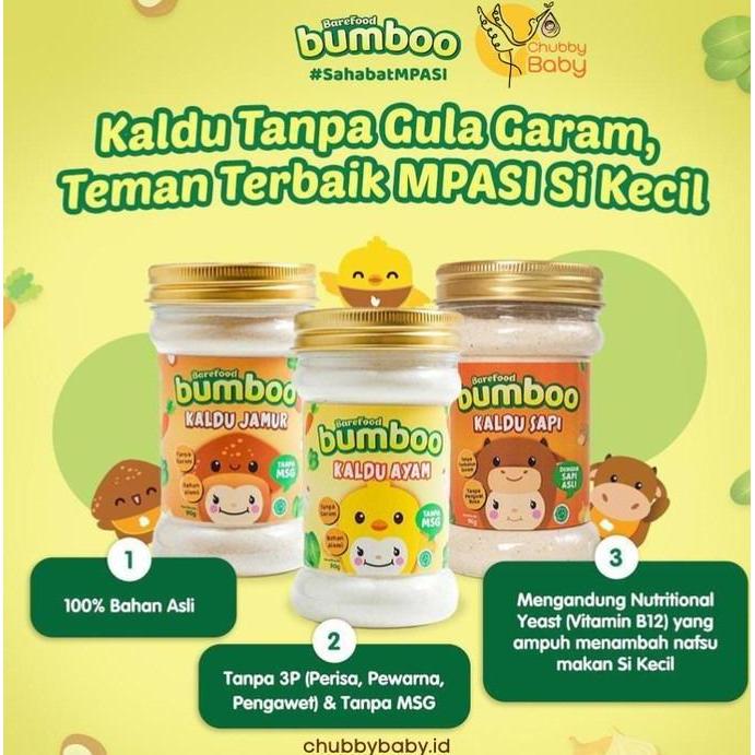 Bumboo Kaldu MPASI Non MSG / Kaldu Ayam MPASI / Kaldu Sapi MPASI/ kaldu jamur MPASI