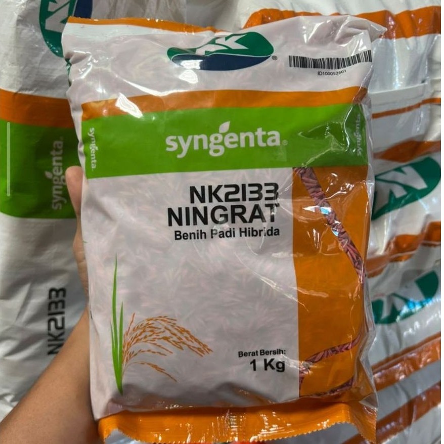 Benih Padi Hibrida NK Ningrat NK2133 1kg Syngenta Original