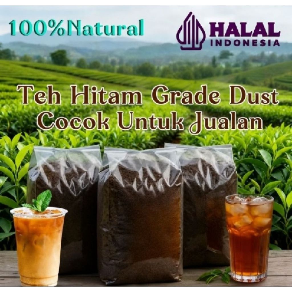 Teh Hitam Hitam Bubuk Kualitas Premium