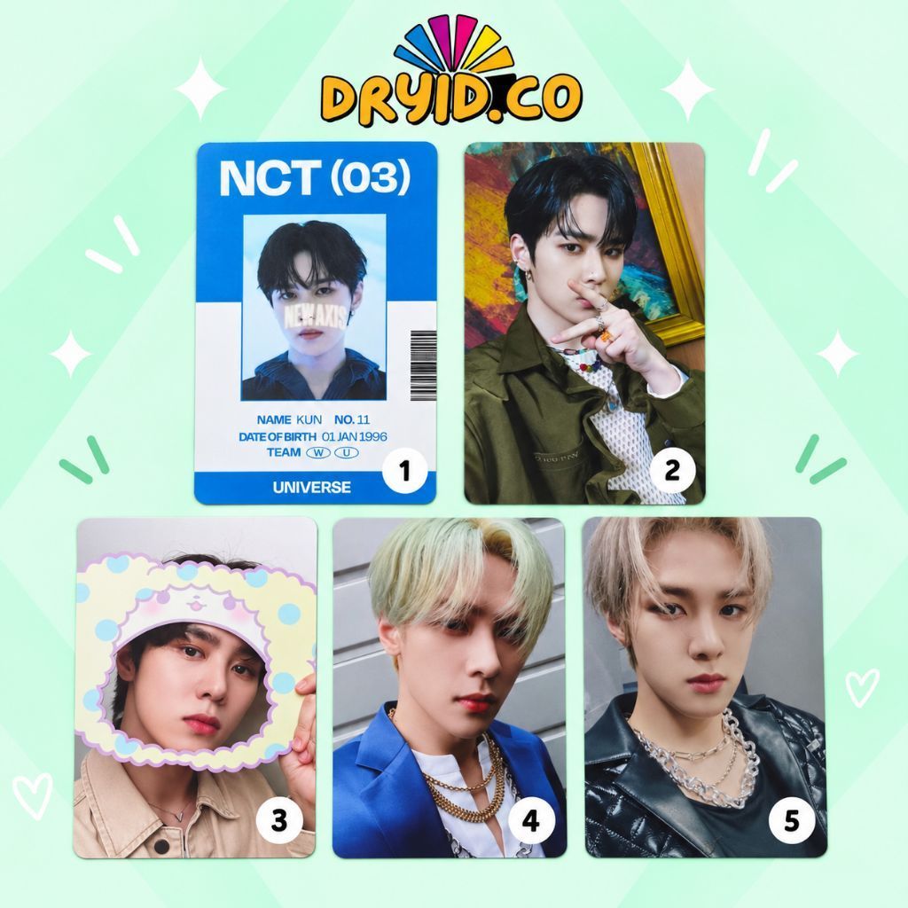 [OFFICIAL] PC QIAN KUN NCT PHOTOCARD OFFICIAL ORIGINAL WAYV SM STORE SM ENTERTAINMENT JUAL BU NCT 12