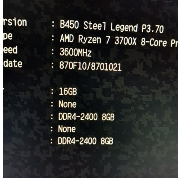 AMD Ryzen 7 3700x