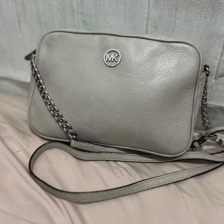 Authentic Tas michael Kors MK Fulton Purse Cambag Camera Bag Kulit Asli Genuine leather Authentic Or