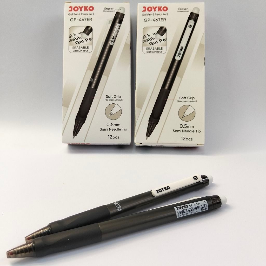 (1 pcs) Bolpen Joyko Erasable / Bolpen Joyko Bisa Dihapus GP 467 ER