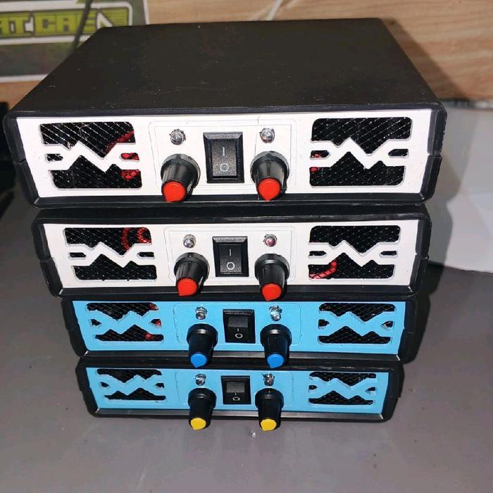 POWER AMPLI MINI 12VOLT STEREO 2CHANEL , POWER AMPLIFIER 12VOLT CLASS D 30X30 WATT FREE ADAPTOR ORIG