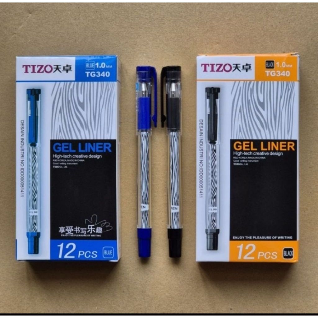 Pulpen TIZO TG 340 1.0 mm 1 Lusin