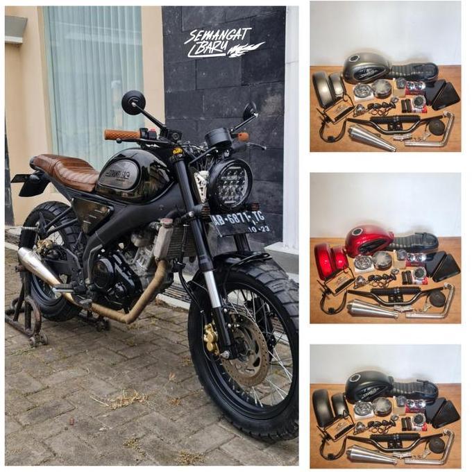 PAKET SCRAMBLER JAPSTYLE VIXION  PAKET SCRAMBLER VIXION GAMPANG PASANG