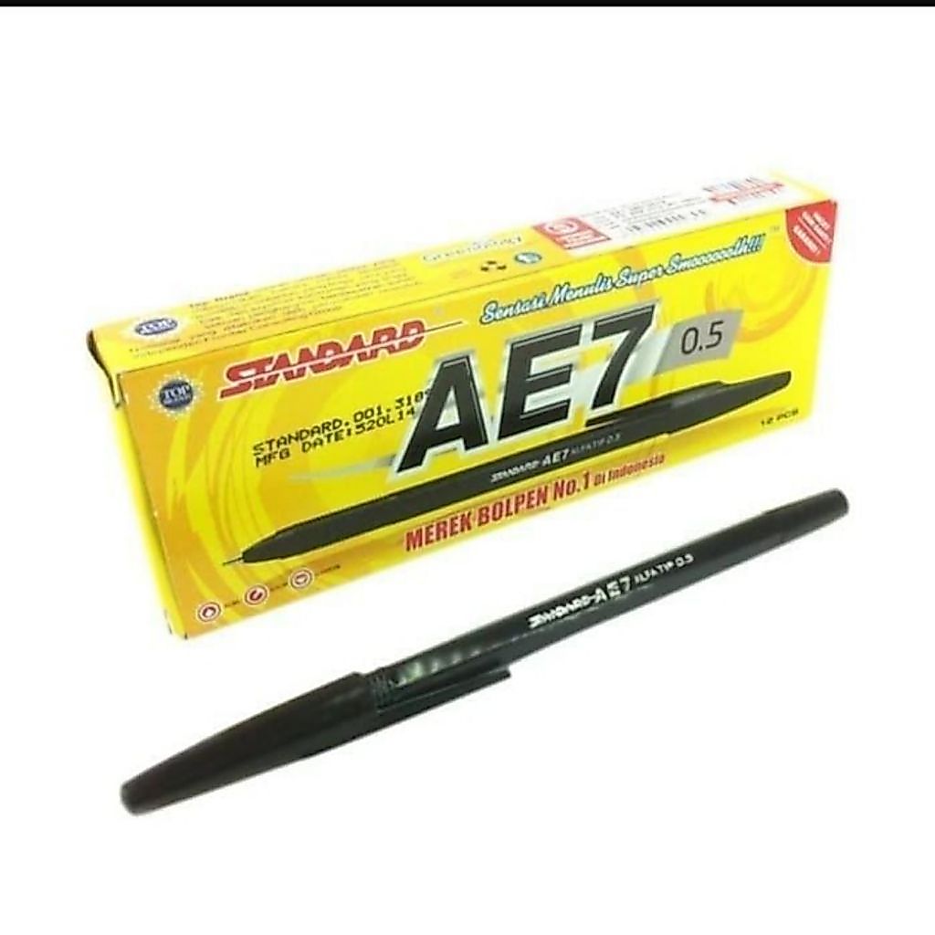 1 Kotak Pulpen Standard AE7